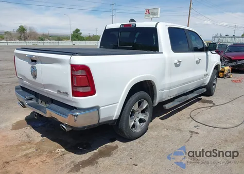 2020 Ram 1500 Laramie 4X4 5'7 Box from USA, damaged, VIN 1C6SRFJT1LN377445